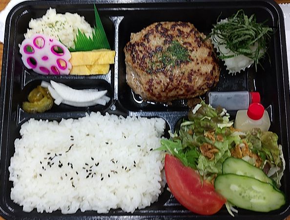 日替わりで和風ハンバーグ