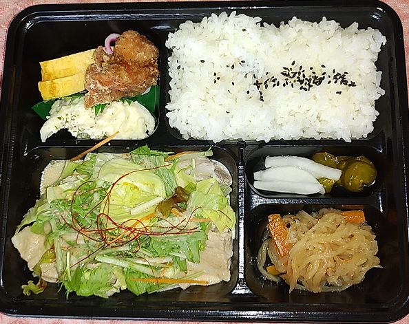 日替わり:豚バラ温しゃぶ