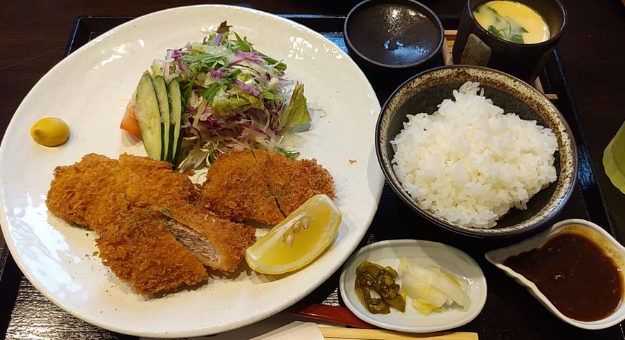 豚ヒレカツ定食セット