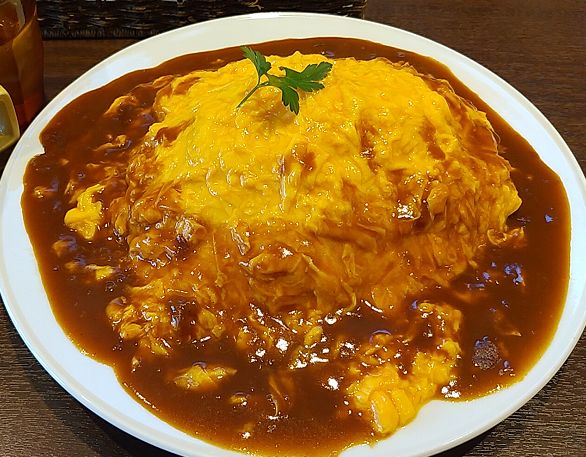 オムライス大盛