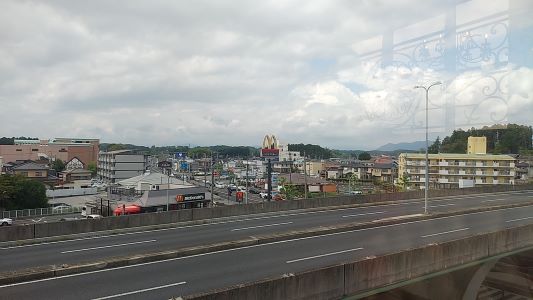 レストランからの遠望