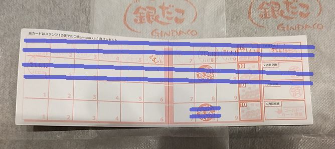 我が家のゴールドカード