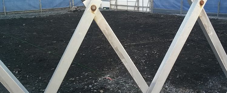土盛り工事完了